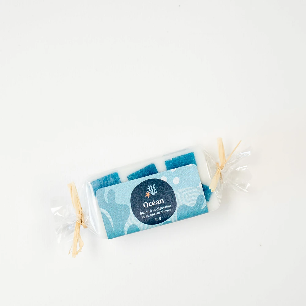 Mini goat milk soap - Ocean