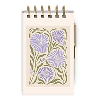 Calepin & crayon - Allium violet