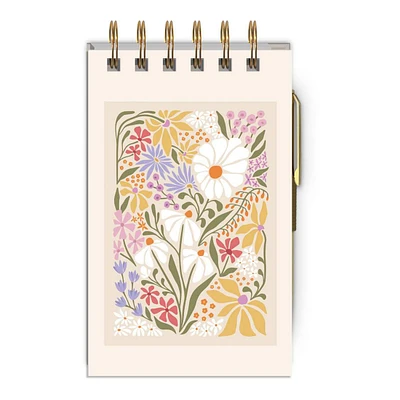 Calepin & crayon - Fleurs sauvages