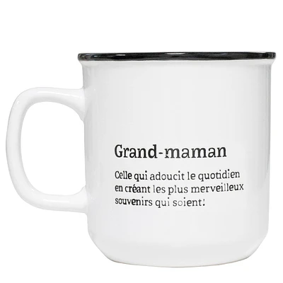 Mug with colored interior - Grand-maman