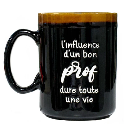 Tasse rustique noir - Prof