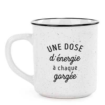 Tasse vintage - Dose d'énergie