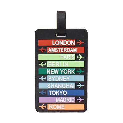 Étiquette de voyage - Destinations