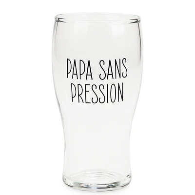 Verre à bière - Papa sans pression