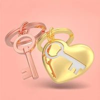 Keyring - Heart & key