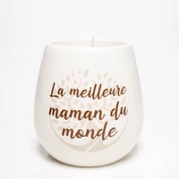 Chandelle douces pensées - Maman