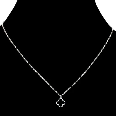 Collier trèfle - Argent