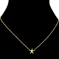 Starfish necklace - Gold