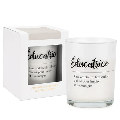 Scented candle - Éducatrice