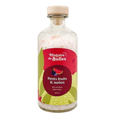 Sel de bain - Petits fruits melon