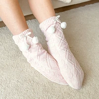 Lined wool socks