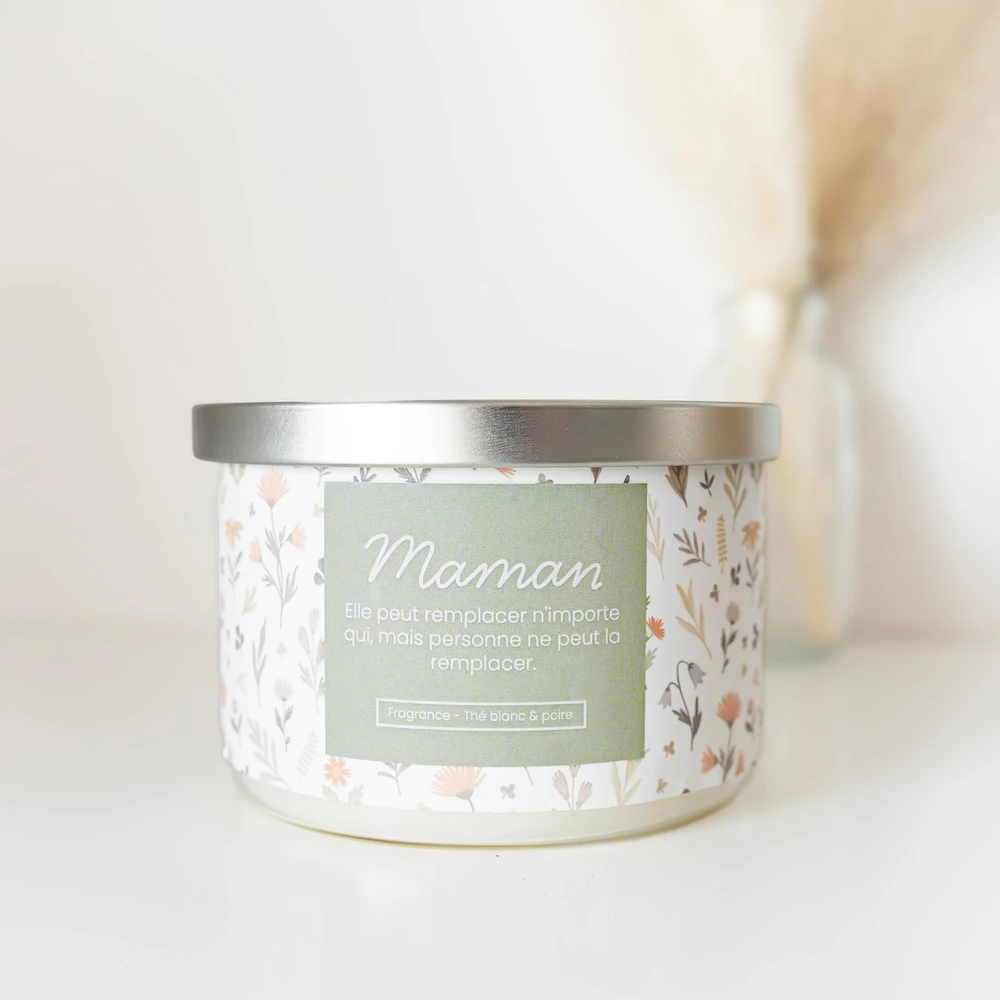 3-Wick Candle - Maman