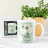 Tasse verte - Merci