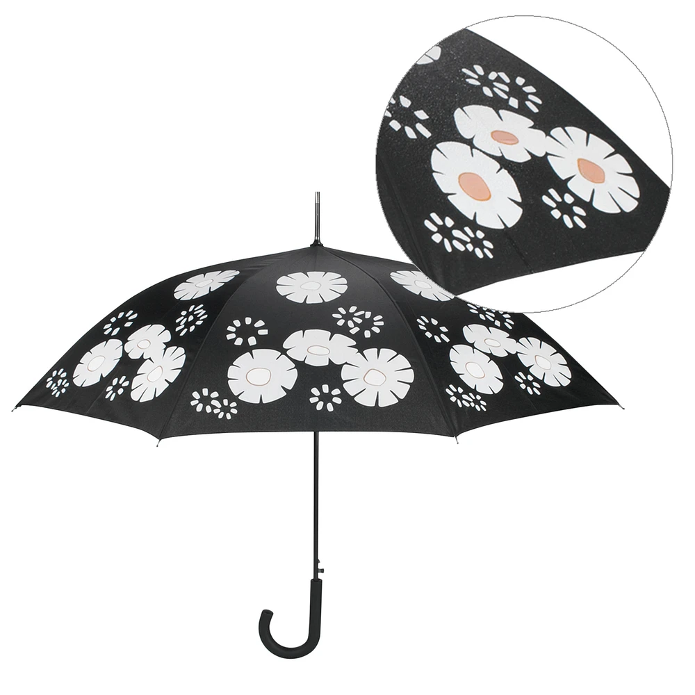 Parapluie changeant de couleurs - Marguerites