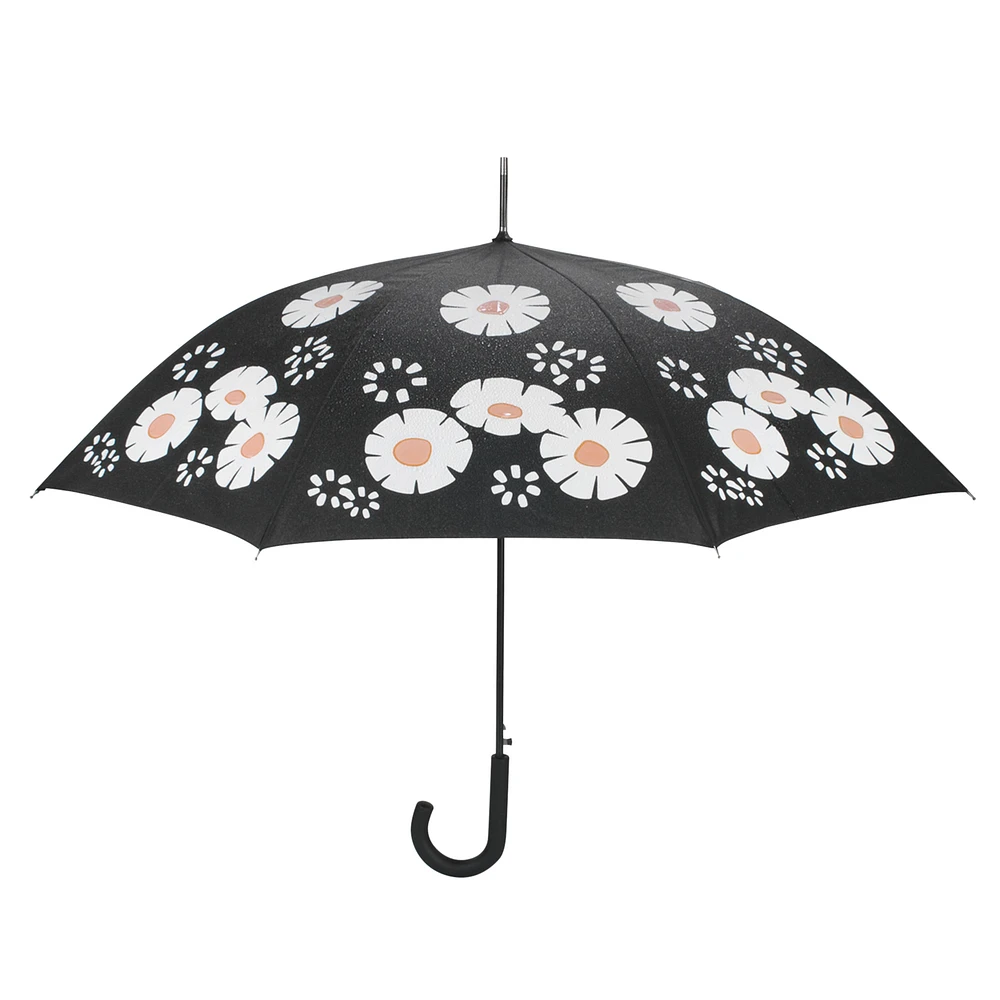 Parapluie changeant de couleurs - Marguerites