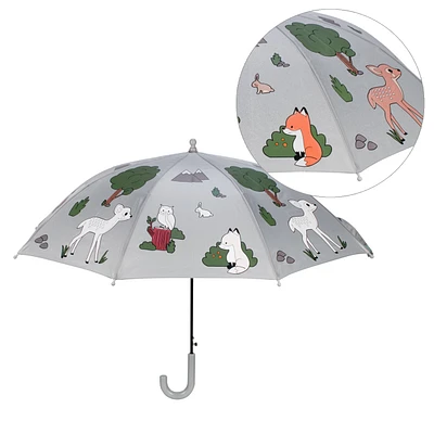 Parapluie pour enfant changeant de couleurs - Animaux