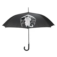 Parapluie changeant de couleurs - Chat grognon