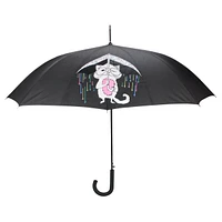 Parapluie changeant de couleurs - Chat grognon