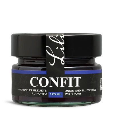 Confit oignons & bleuets