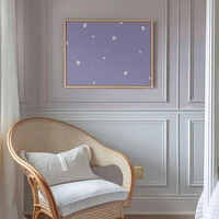 Toile - Fleurs de lune