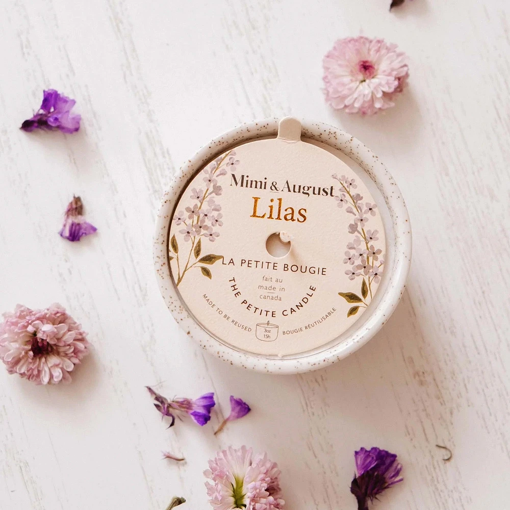 Small candle - Lilac
