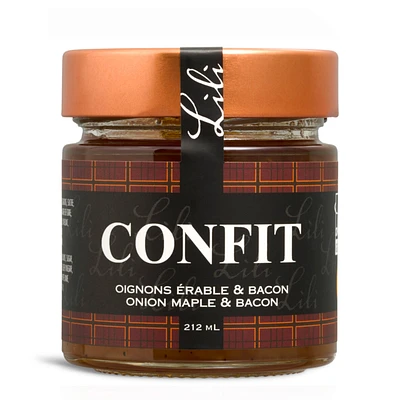 Confit d'oignons - Érable & bacon