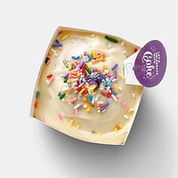 Carte gâteau vanille - Merci