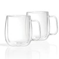 Set of 2 double wall cups