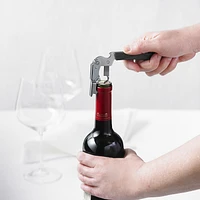 Turbo double lever corkscrew