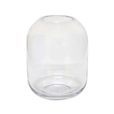 Round vase 5" x 6" - Clear