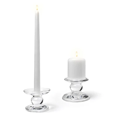 Reversible candle holder