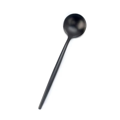 Black matte spoon