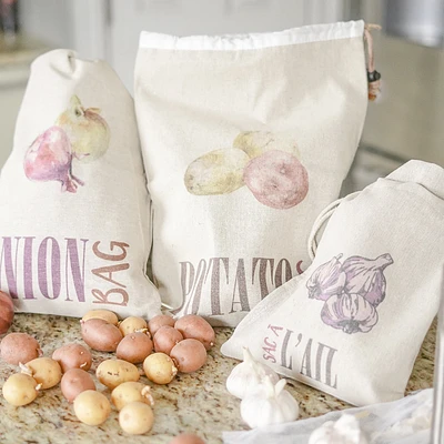 Onion storage bag