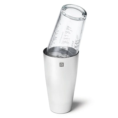 2 piece cocktail shaker