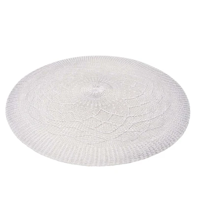 Napperon en polyester - Blanc