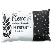 Text cushion - Merci