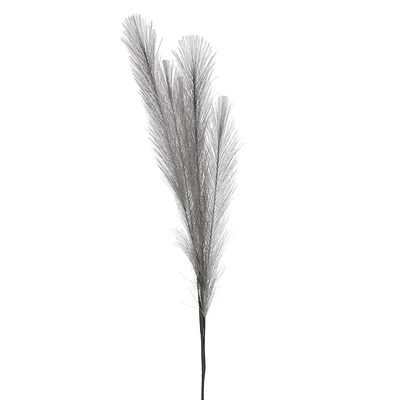 Branche de plumes - Grise
