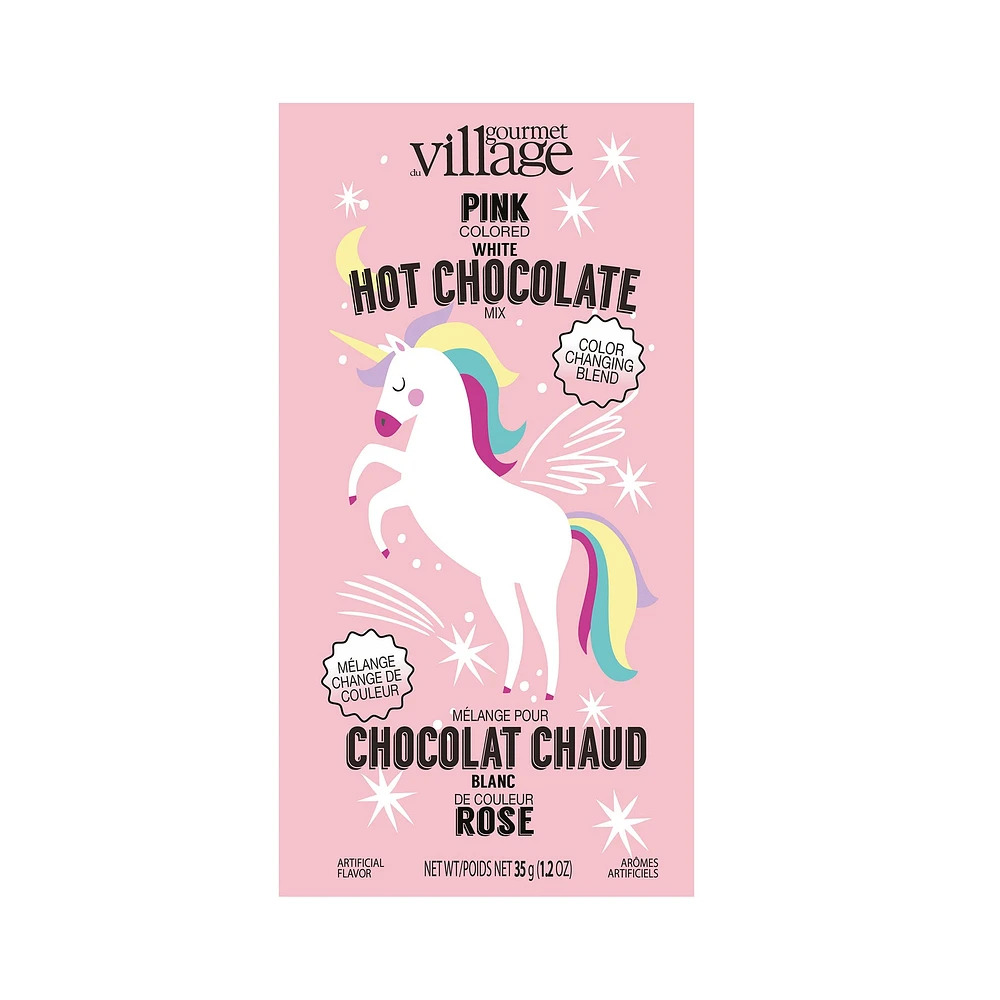 Sachet de chocolat chaud - Licorne