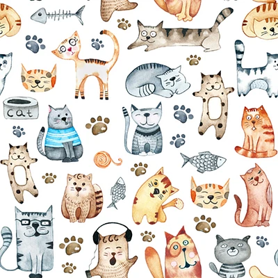 Napkins - Cats prints