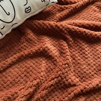 Kozy Textured throw - Rusty