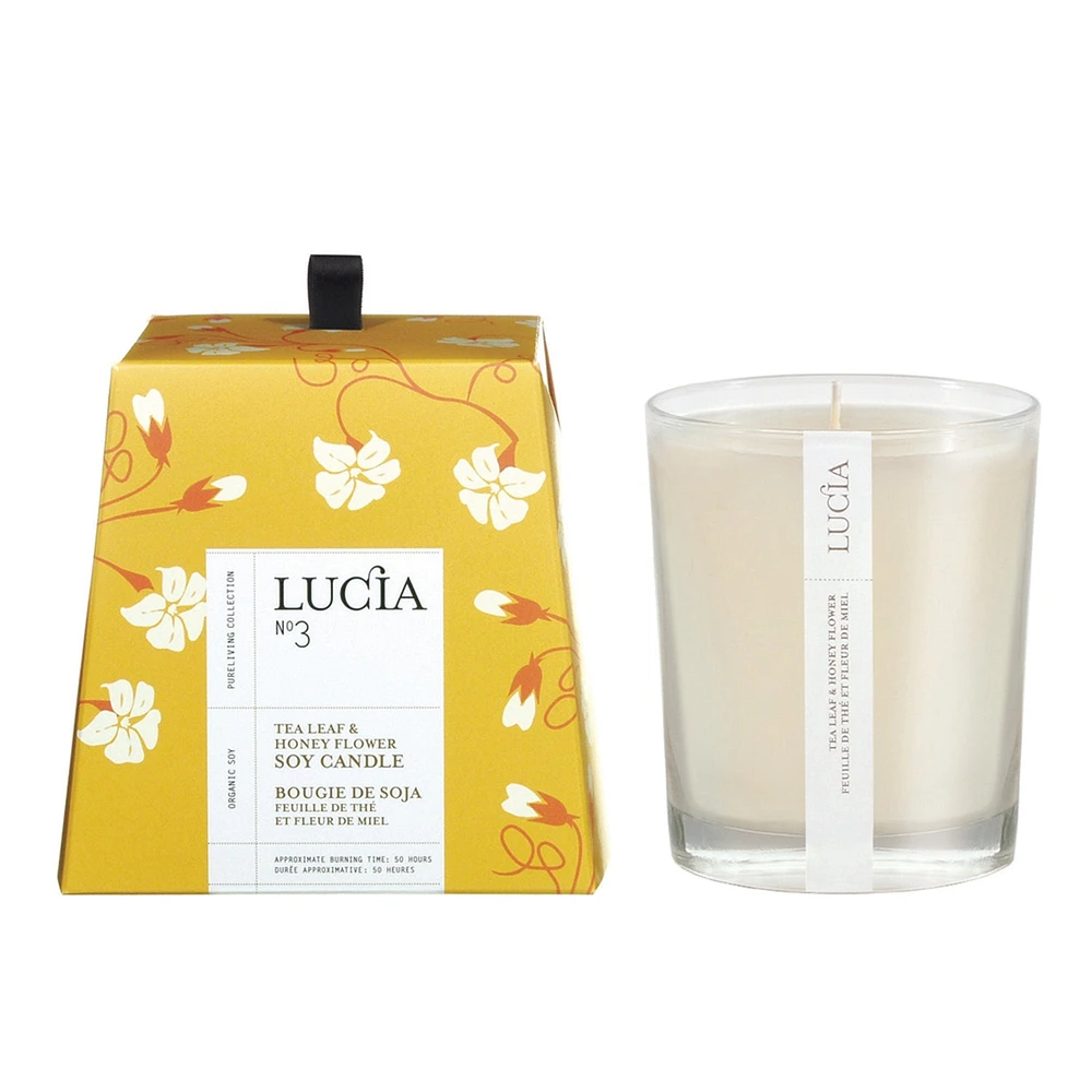 Candle 50h - Tea leaf and honey flower