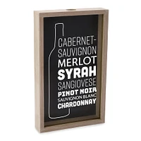 Natural wood corkscrew box - Wine