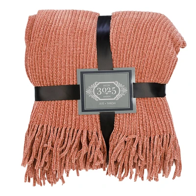 Fringe Throw - Rusty