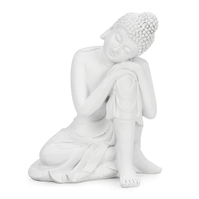 Resting Buddha - White