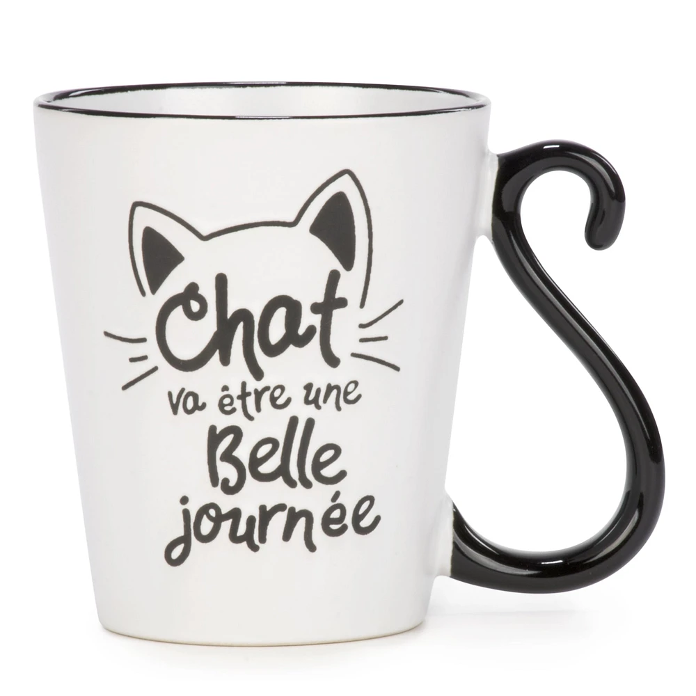 Cat's tail mug - Chat va être