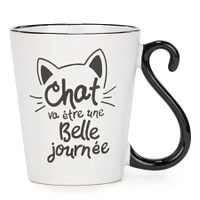 Cat's tail mug - Chat va être