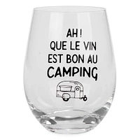 Verre à vin sans pied - Camping