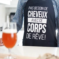 Black apron - Pas besoin de cheveux