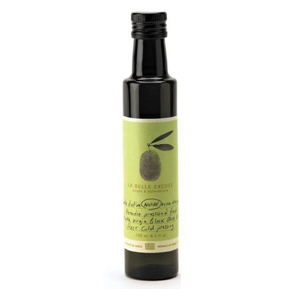 Extra virgin black olive oil