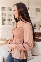 Always Lovely Top Mauve